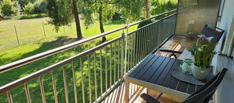Apartamento vacacional 'Bacchus' con balcón privado y terraza comunitaria