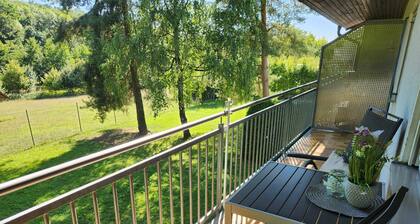 Holiday Apartment 'Bacchus' with Private Balcony, Shared Terrace