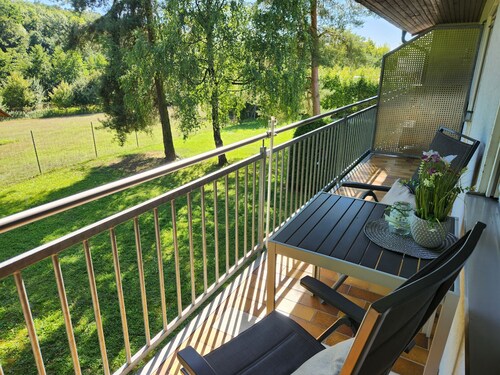 Holiday Apartment 'Bacchus' with Private Balcony, Shared Terrace