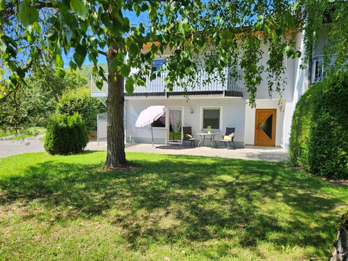 Holiday Apartment 'Scheurebe' with Private Balcony, Shared Terrace and Shared Garden