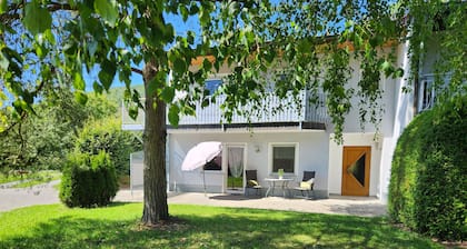 Holiday Apartment 'Scheurebe' with Private Balcony, Shared Terrace and Shared Garden