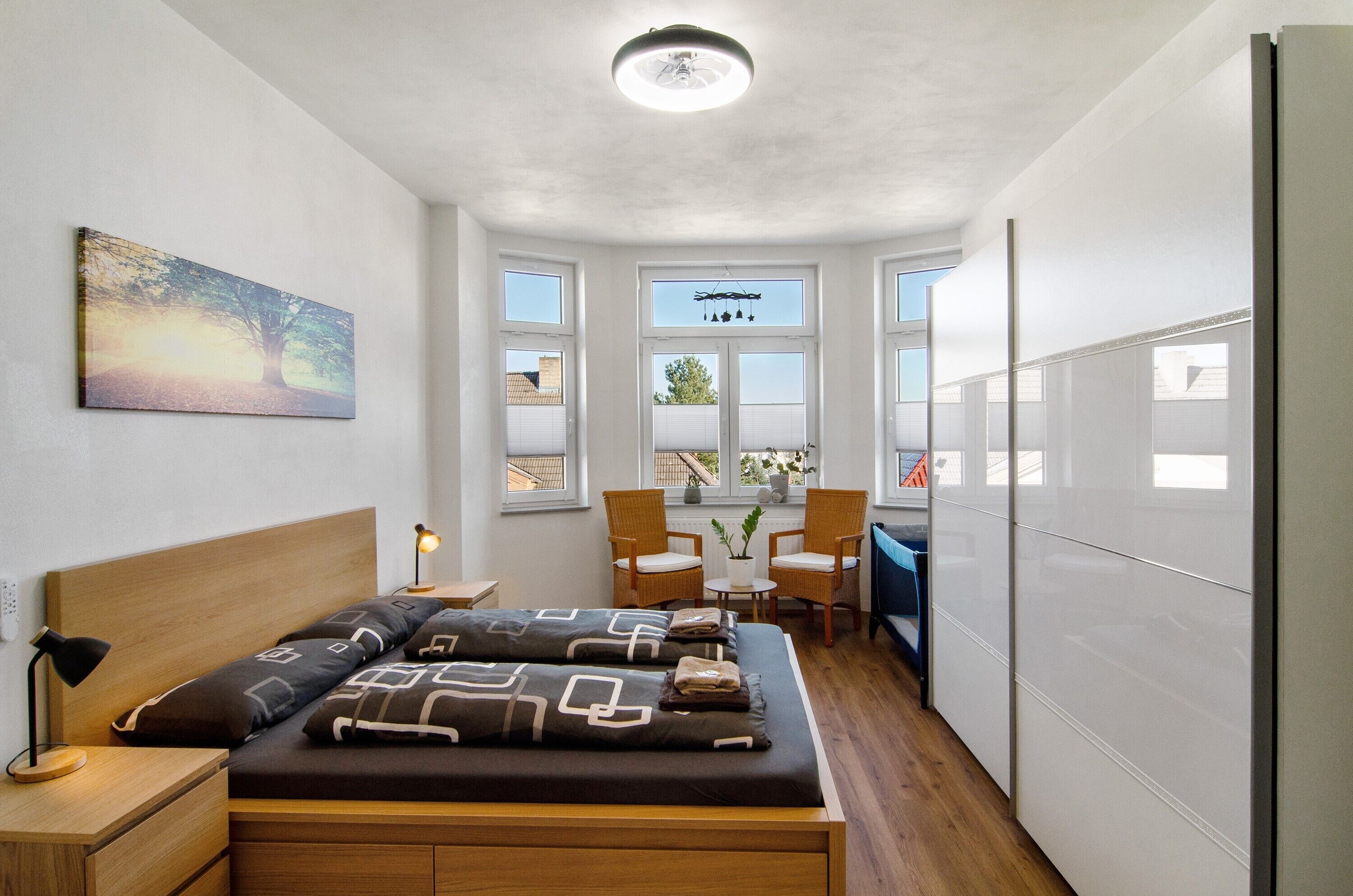 2 Schlafzimmer, Bügeleisen/Bügelbrett, kostenloses WLAN, Bettwäsche