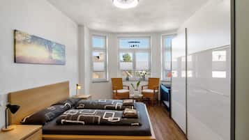 2 Schlafzimmer, Bügeleisen/Bügelbrett, kostenloses WLAN, Bettwäsche