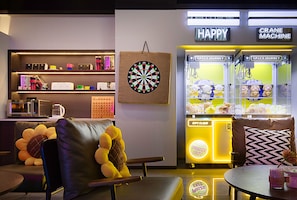 Sala de estar en el lobby