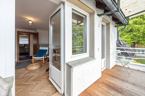 Terrace/patio - Holiday Apartment 'Greenstay' with Wi-Fi (Horn-Bad Meinberg)