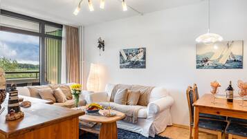 Fernseher, DVD-Player, Stereoanlage