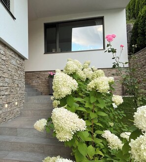 Exterior detail - Alpenloft, exclusive vacation apartment on 160m² with pool and sauna (Forstau)