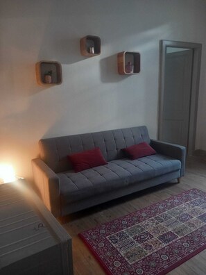 Living area - Apartment in the village center (Riscle)