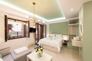 1 bedroom, iron/ironing board, WiFi, bed sheets - Feels Like Home - The Studio in the heart of Rethymno Old Town (Rethymno)