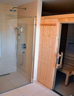 Shower, hair dryer - Sterntaucher Comfortable holiday residence (Glowe)
