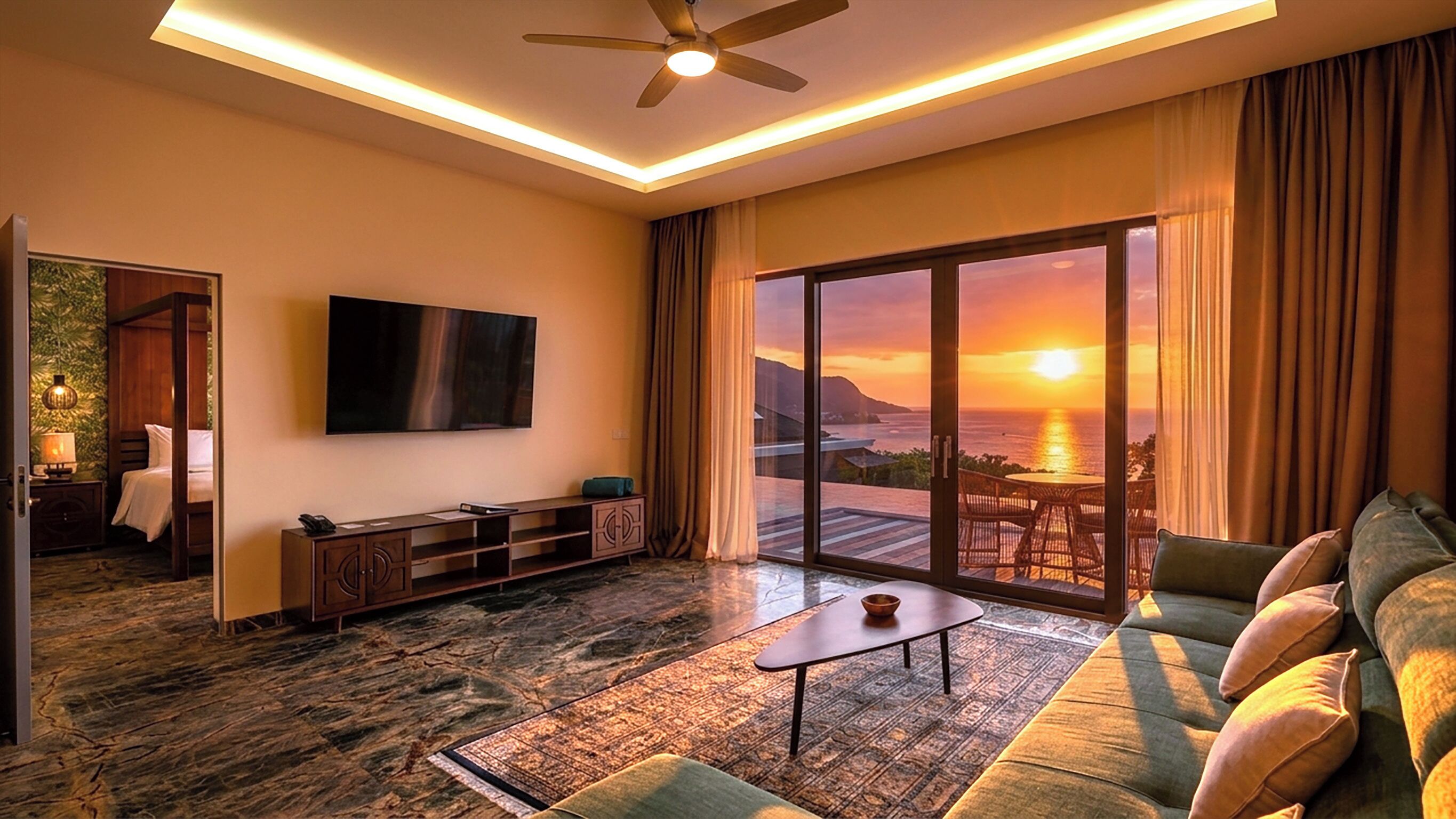 Grand Villa, Lanai, Ocean View | Beach/ocean view