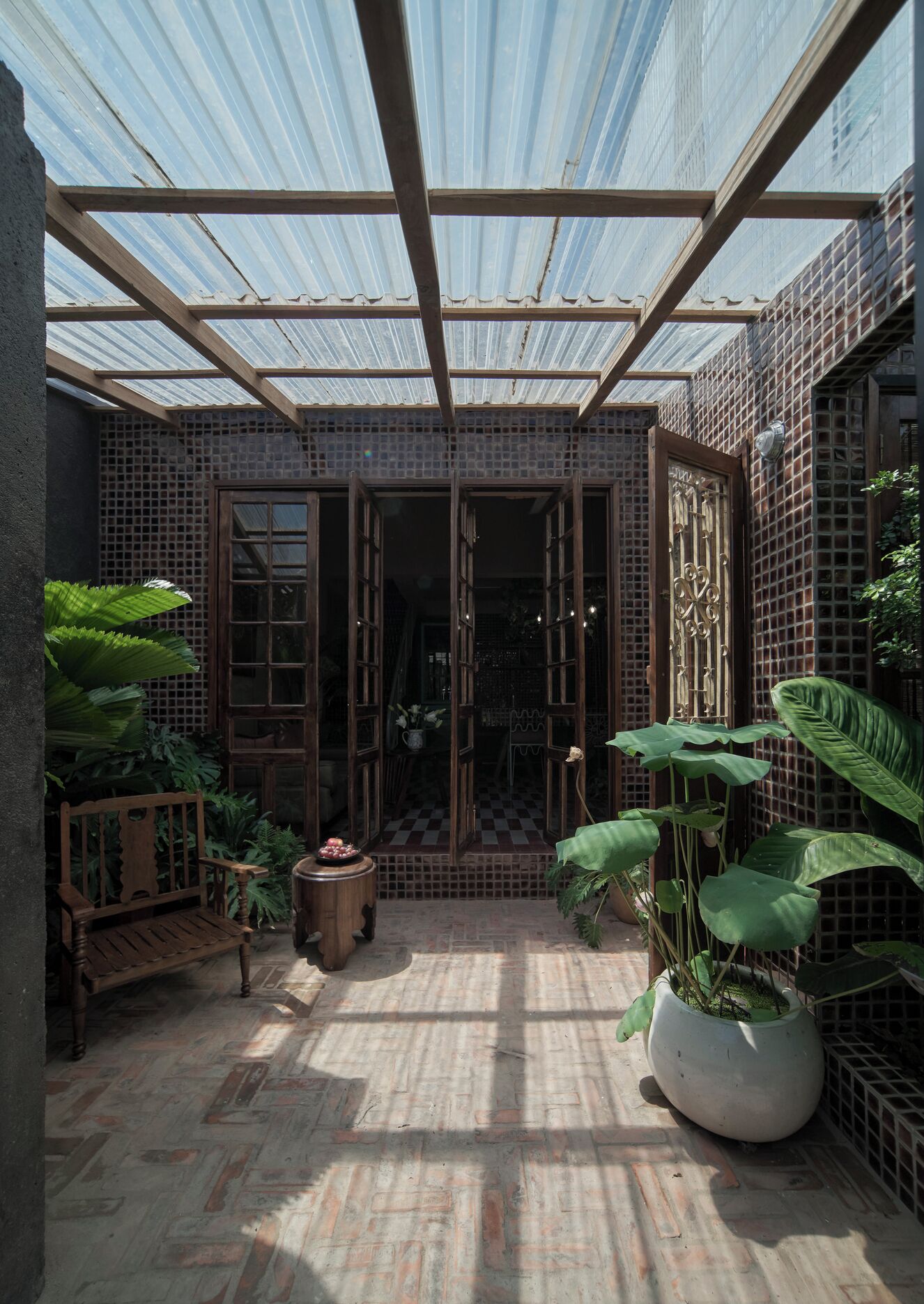 Détail de l’intérieur