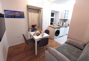 Appartement Ville, vue ville | Coin séjour