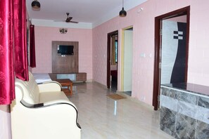 Living area - Nature Soul Resort (Chikkaballapur)