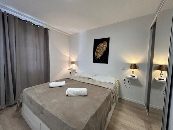 2 Schlafzimmer, Bügeleisen/Bügelbrett, WLAN, Bettwäsche