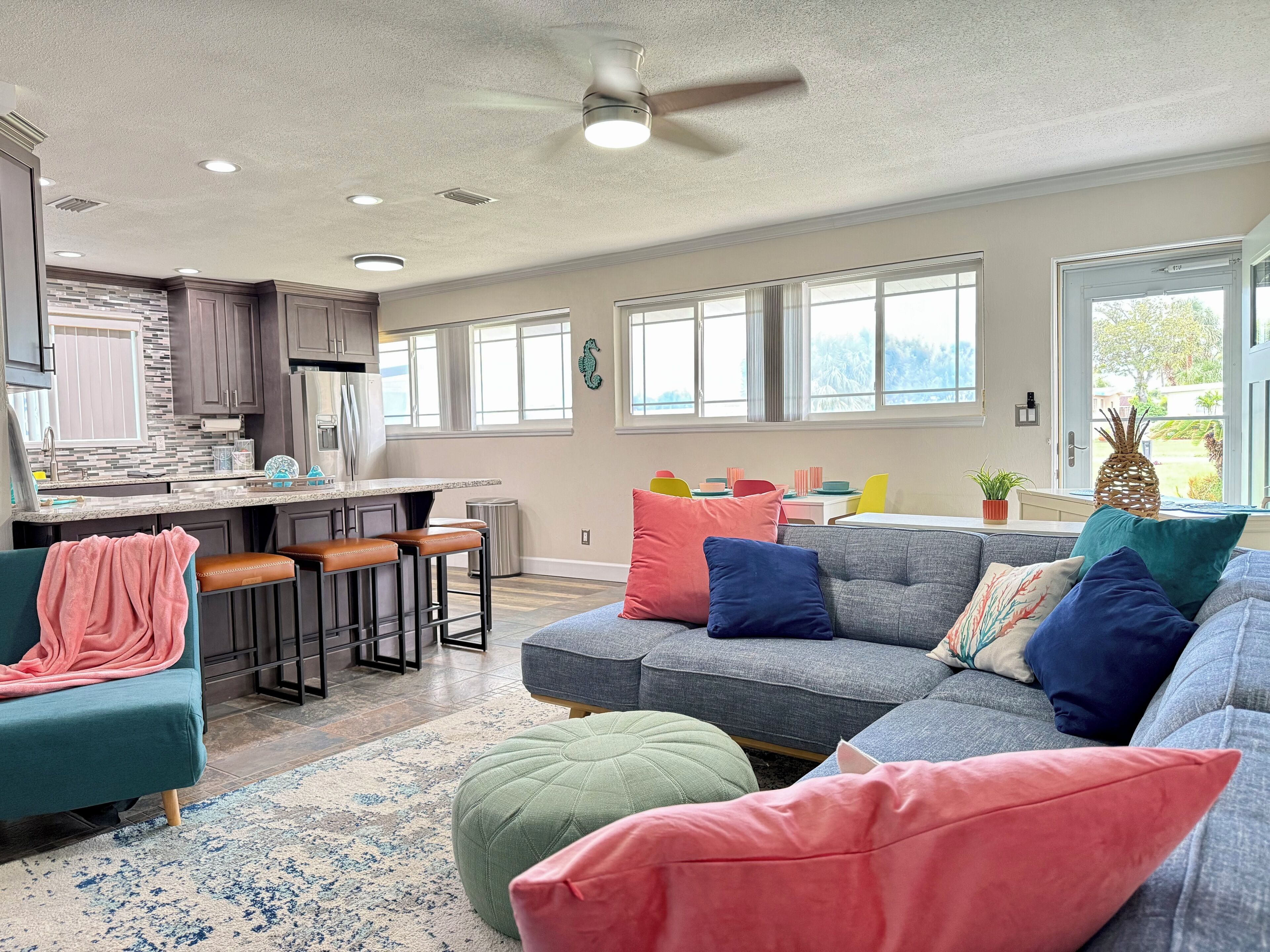 Smart TV, video games, offices