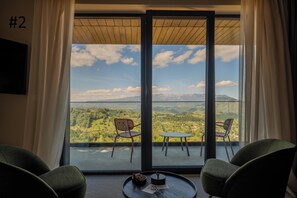 Deluxe Double Room, Panoramic View with Loggia #2 #3 | Desk, free WiFi