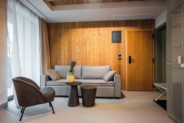Deluxe Double Room, ground floor, terrace with forest view #0 | Desk, free WiFi