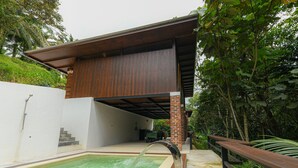 Family Chalet, River View | Kolam renang persendirian