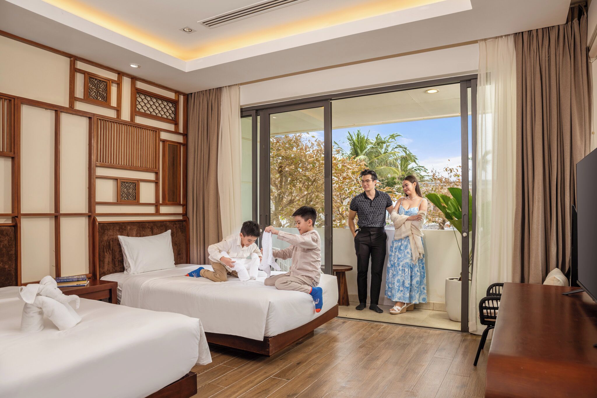 Luxury Villa, 4 Bedrooms, Private Pool, Resort View | 4 bedrooms, in-room safe, individually decorated, individually furnished