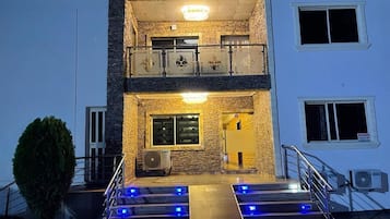 Façade de lâhĂ©bergement