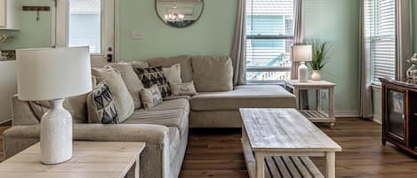 Casa, 3 camere da letto, balcone, vista giardino | Soggiorno