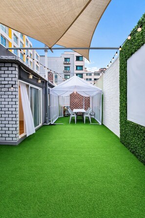 Terrace/patio - Aroma Hotel (Seoul)