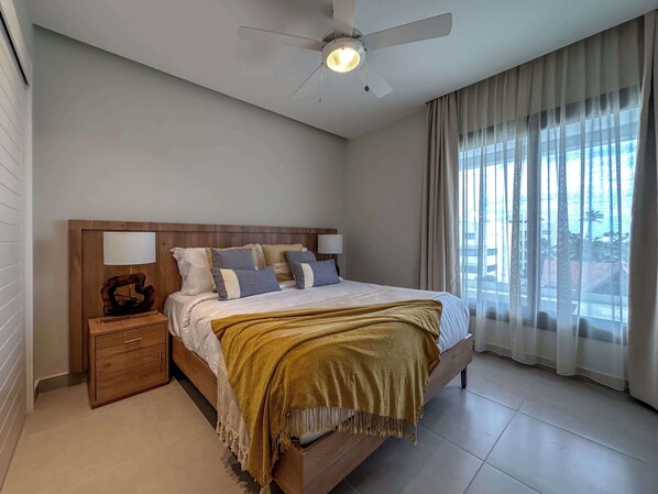 2 bedrooms, iron/ironing board, travel crib, WiFi