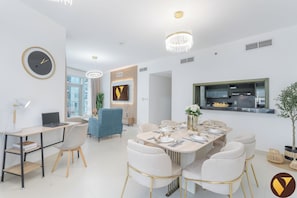 Luxury Apartment, City View | In-room dining - Lofts Emaar near Burj Khalifa Downtown (Dubai)