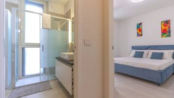 1 Schlafzimmer, Bügeleisen/Bügelbrett, Reisekinderbett, kostenloses WLAN