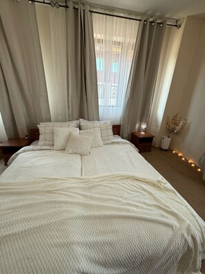 1 chambre, fer et planche à repasser, Wi-Fi, literie fournie