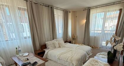 Enjoyable studio opposite Gondola with WiFi and Amazing view in charming Bansko
