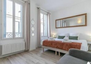 2 chambres, fer et planche à repasser, Wi-Fi