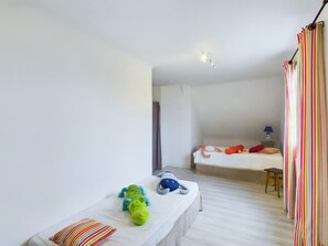 3 chambres, fer et planche Ă repasser, Wi-Fi gratuit