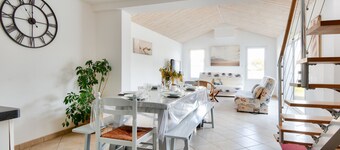 Modern house 80m from the beach - for 6