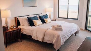 2 bedrooms, iron/ironing board, travel crib, WiFi