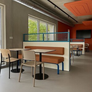 Daily buffet breakfast (EUR 8.90 per person)