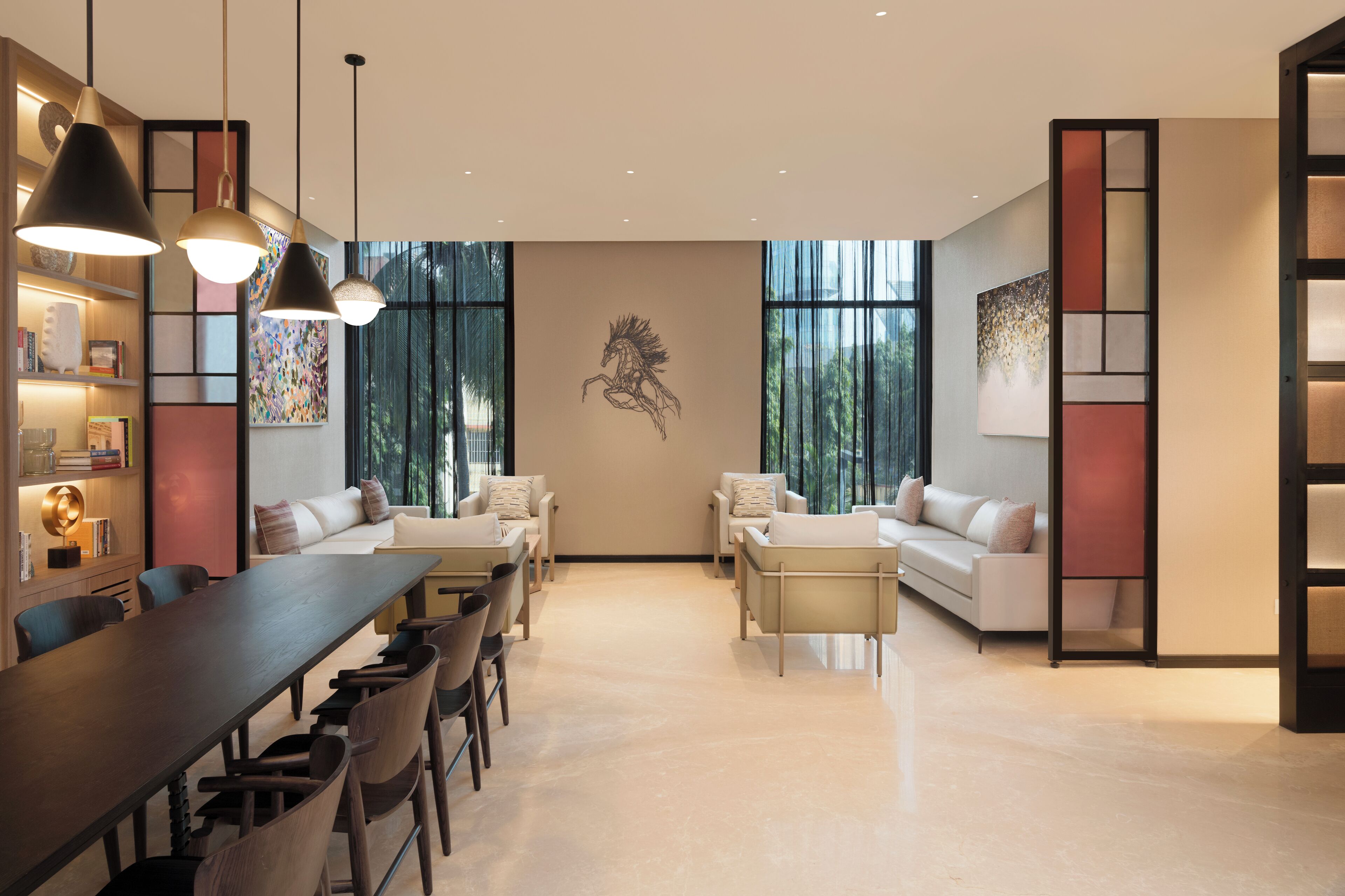 Lobby lounge
