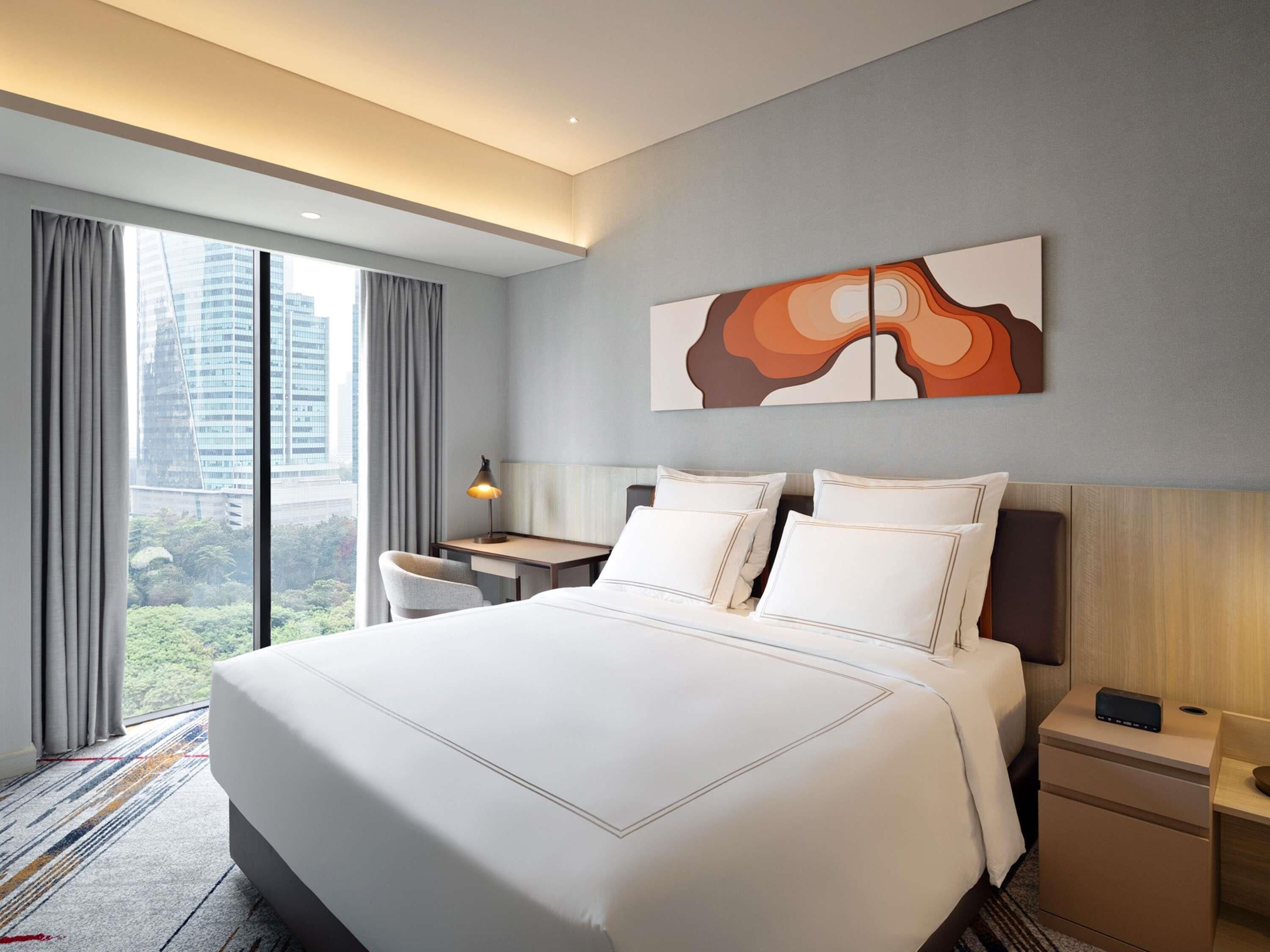 Premium bedding, Select Comfort beds, in-room safe, desk