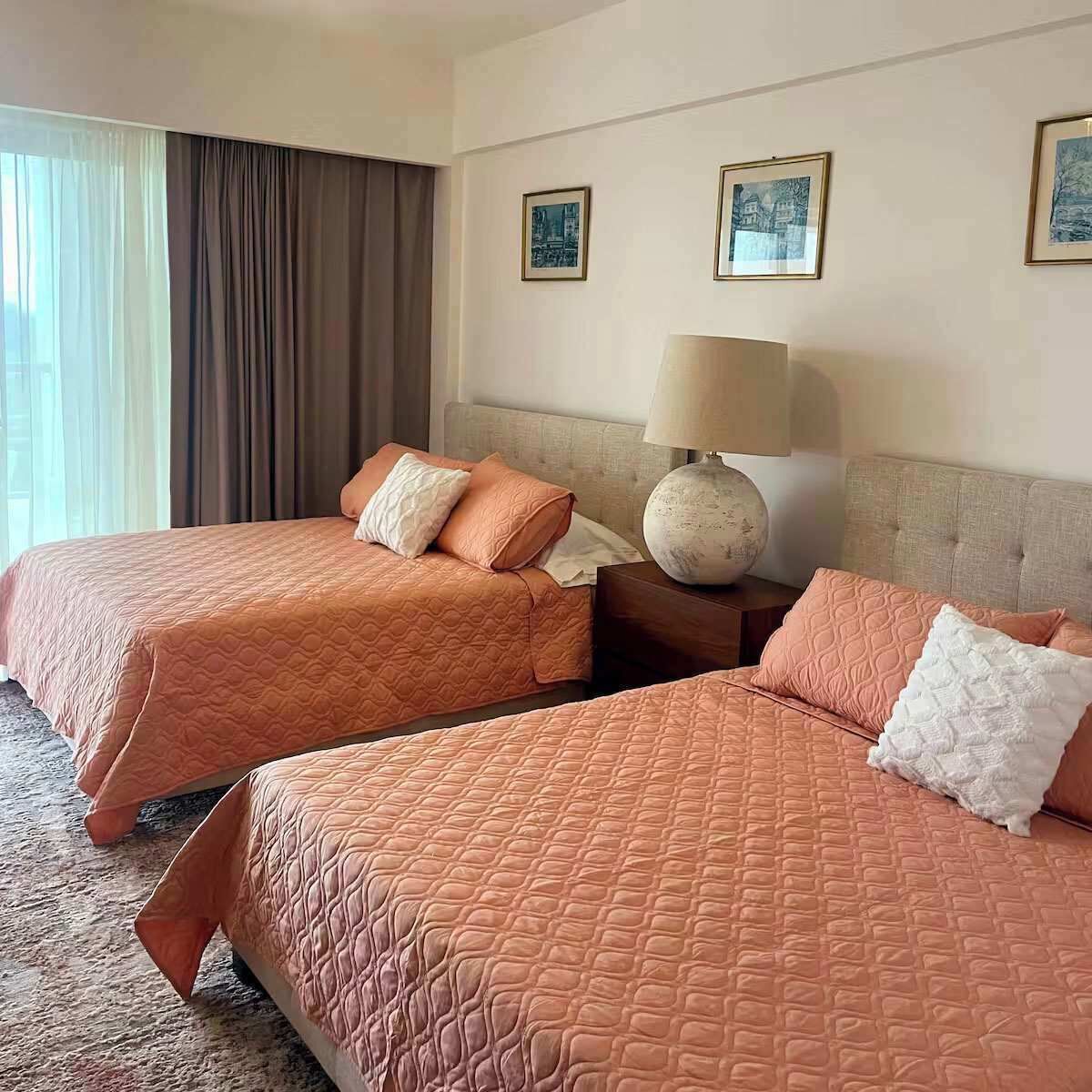 2 間睡房、熨斗/熨衫板、可攜式嬰兒床、免費 Wi-Fi