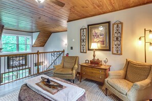 House (3 Bedrooms) | Interior - Ellijay Mtn Cabin w/ Hot Tub & Community Perks (Ellijay)