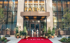 Fassade der Unterkunft