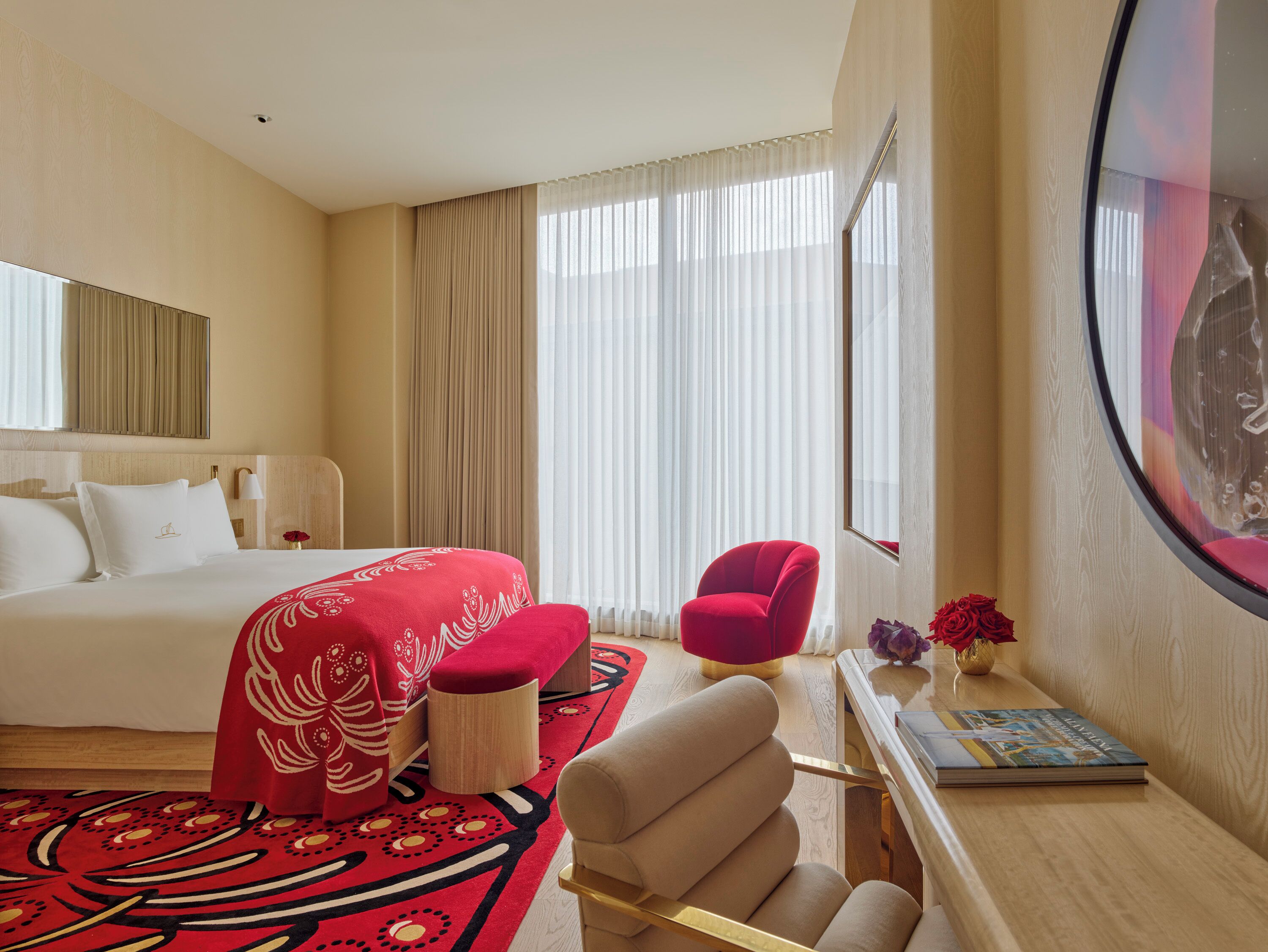 Frette Italian sheets, premium bedding, down duvets, memory-foam beds