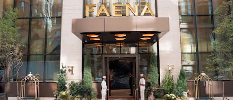 Façade de l’hébergement