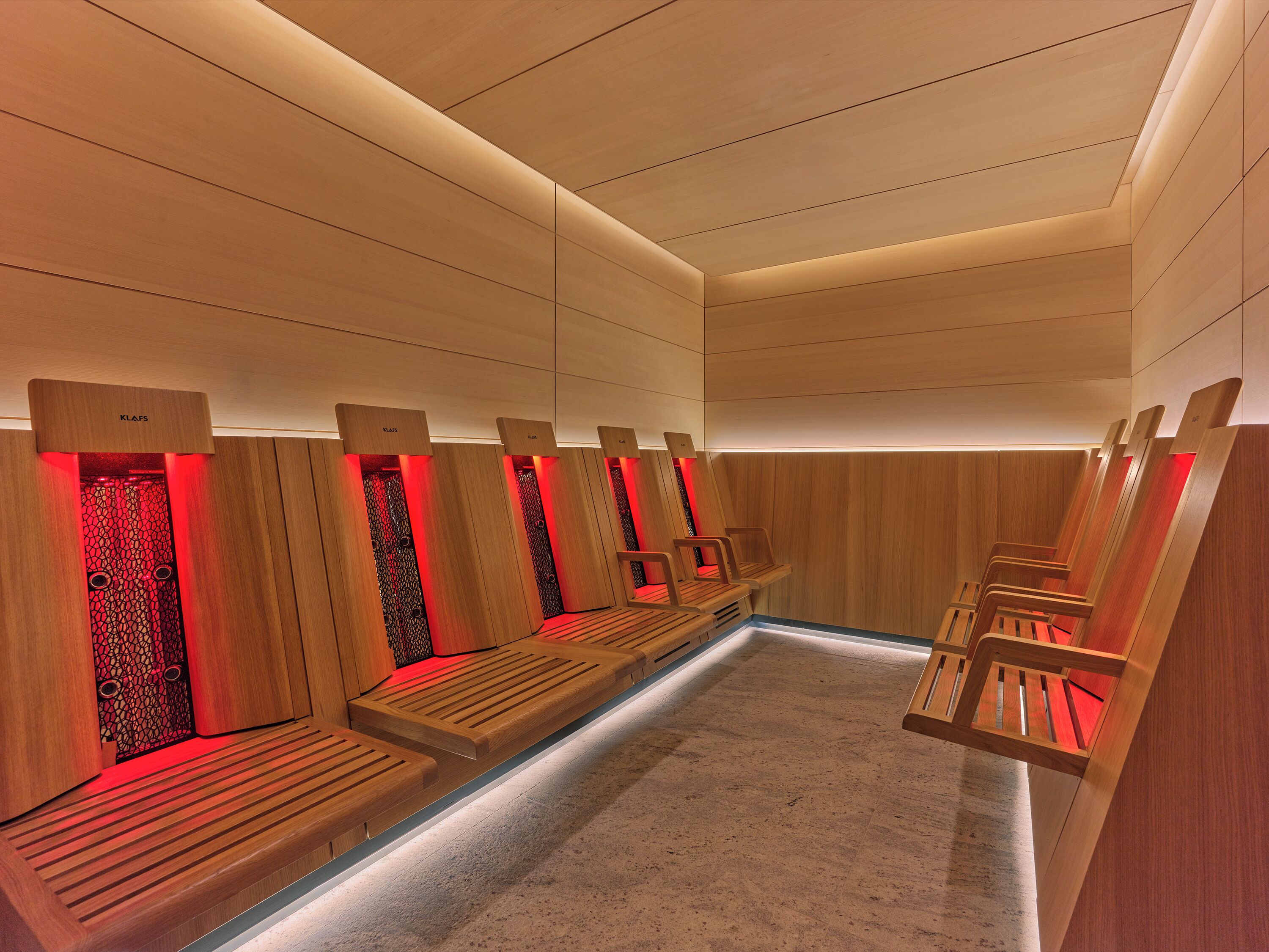 Salas de tratamiento para parejas, sauna y baño de vapor 