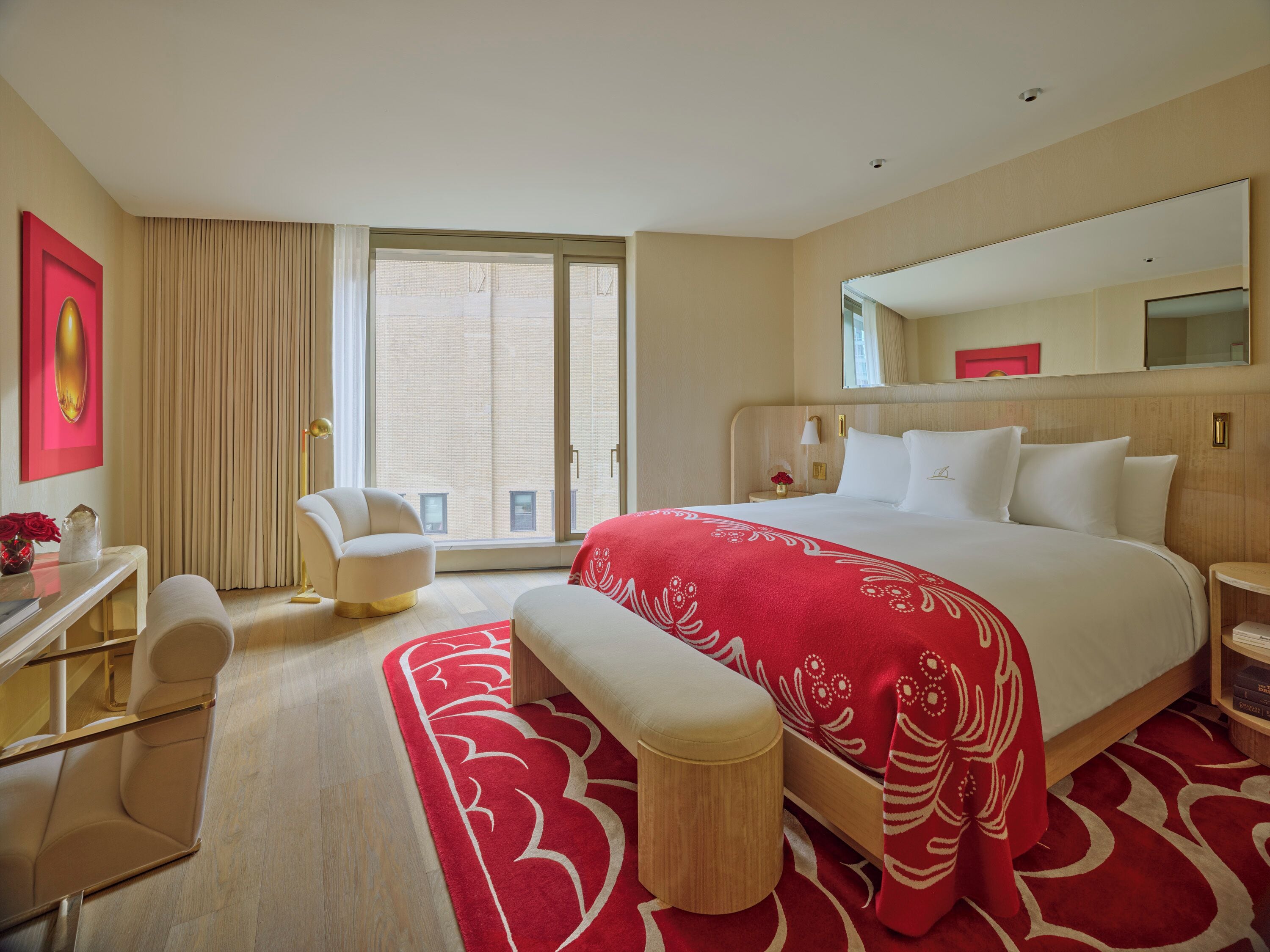 Frette Italian sheets, premium bedding, down duvets, memory-foam beds