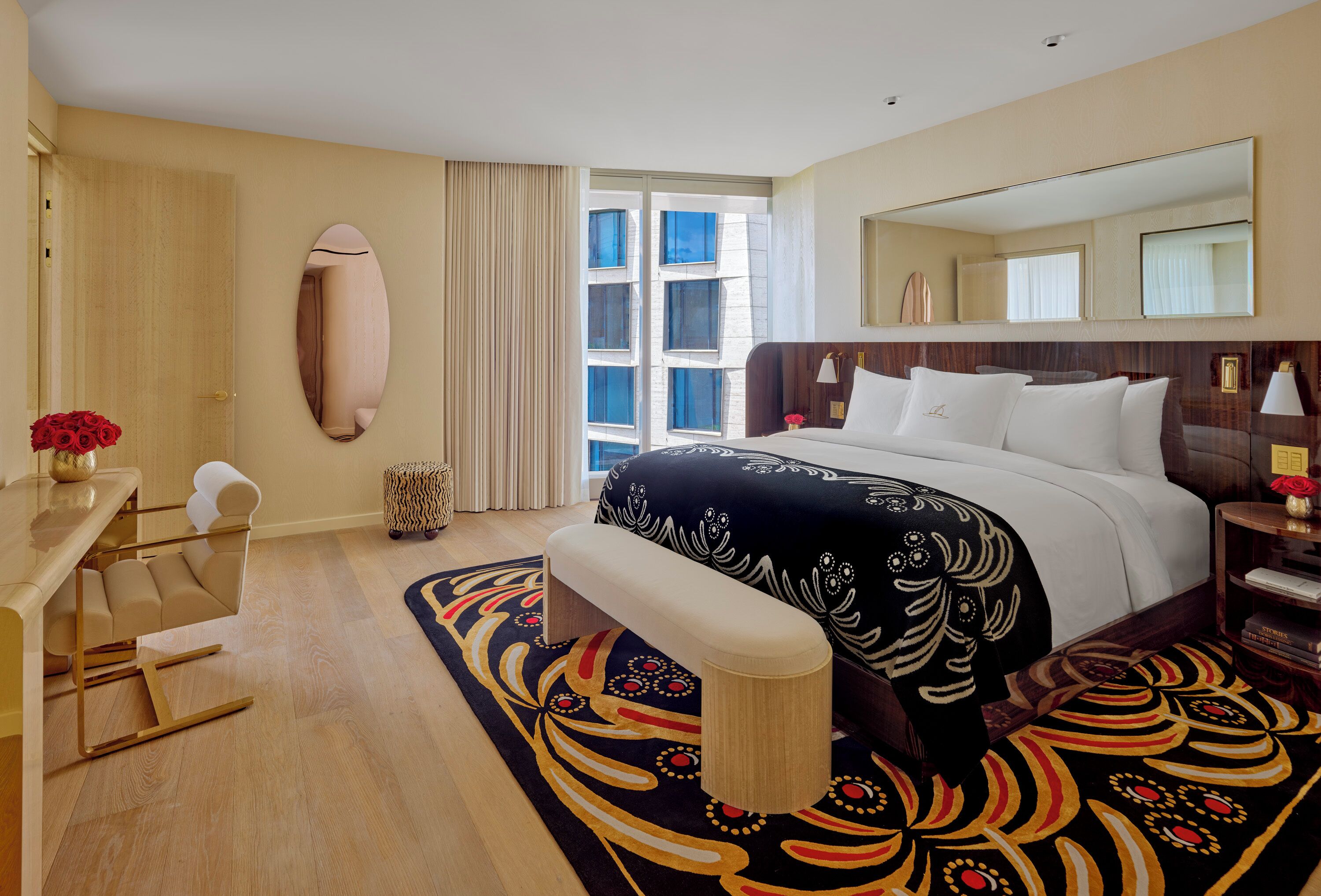 Frette Italian sheets, premium bedding, down duvets, memory-foam beds