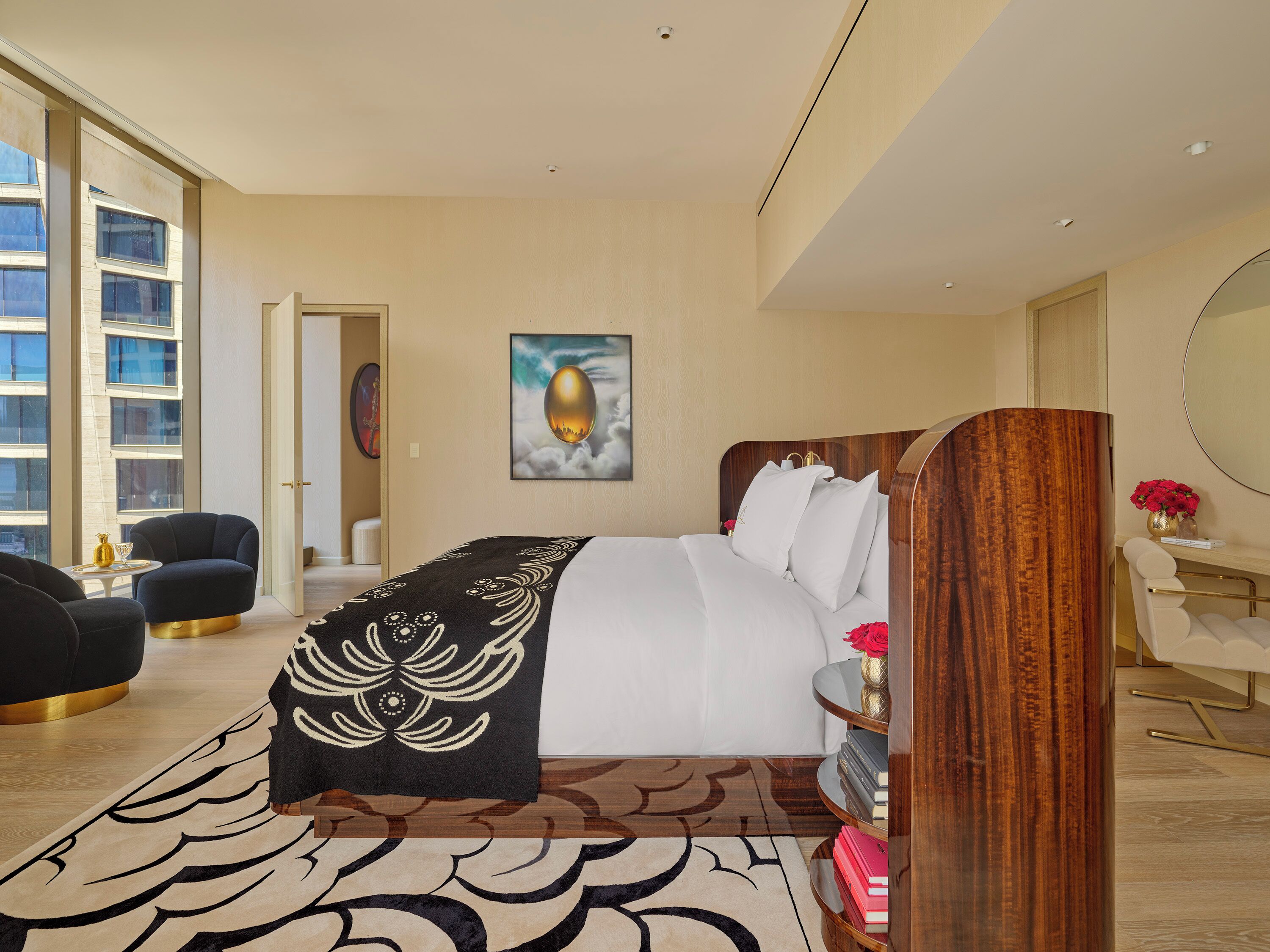 Hudson Signature One-Bedroom Suite | Frette Italian sheets, premium bedding, down comforters