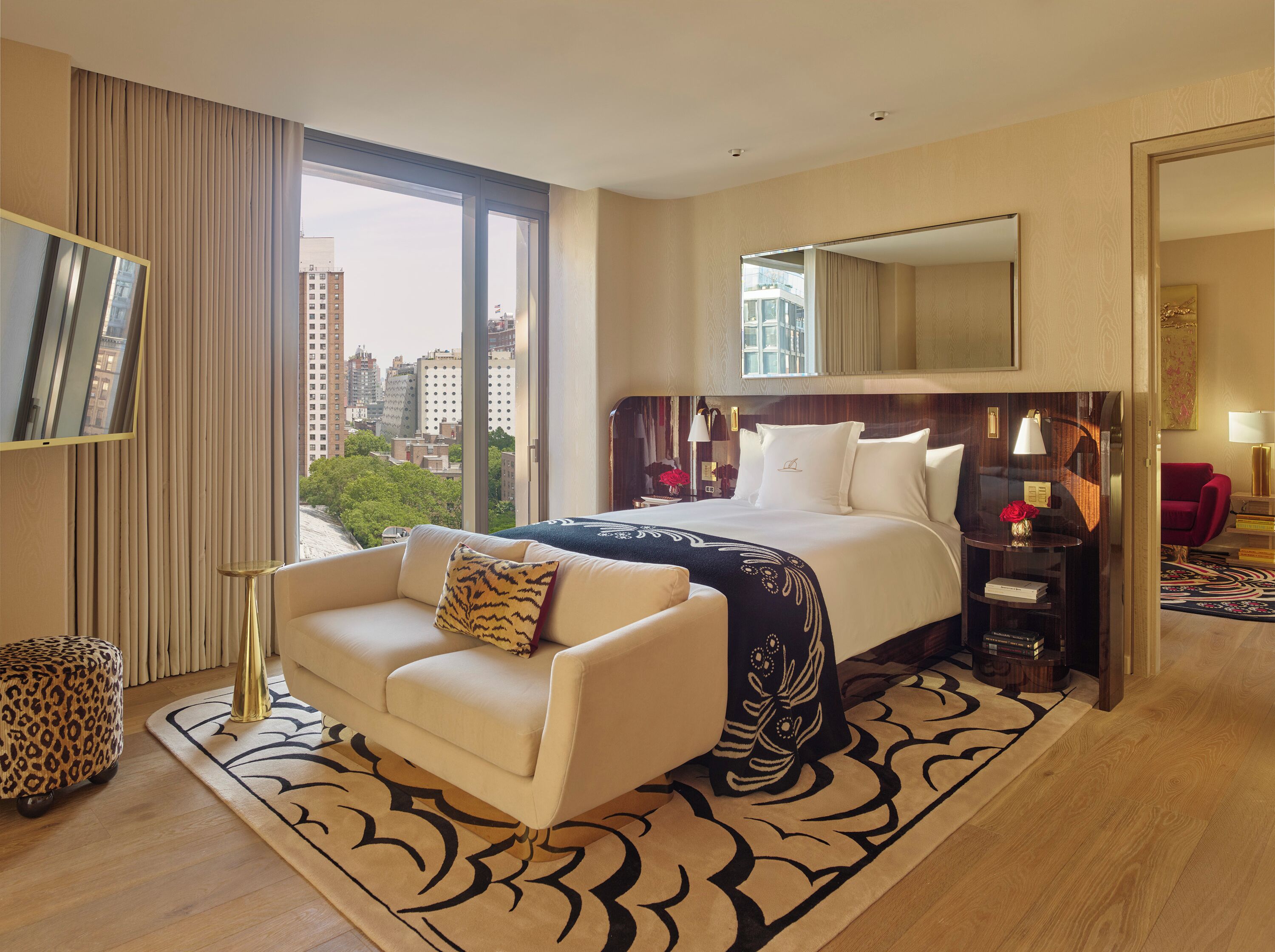 High Line Queen One-Bedroom Suite | Frette Italian sheets, premium bedding, down comforters