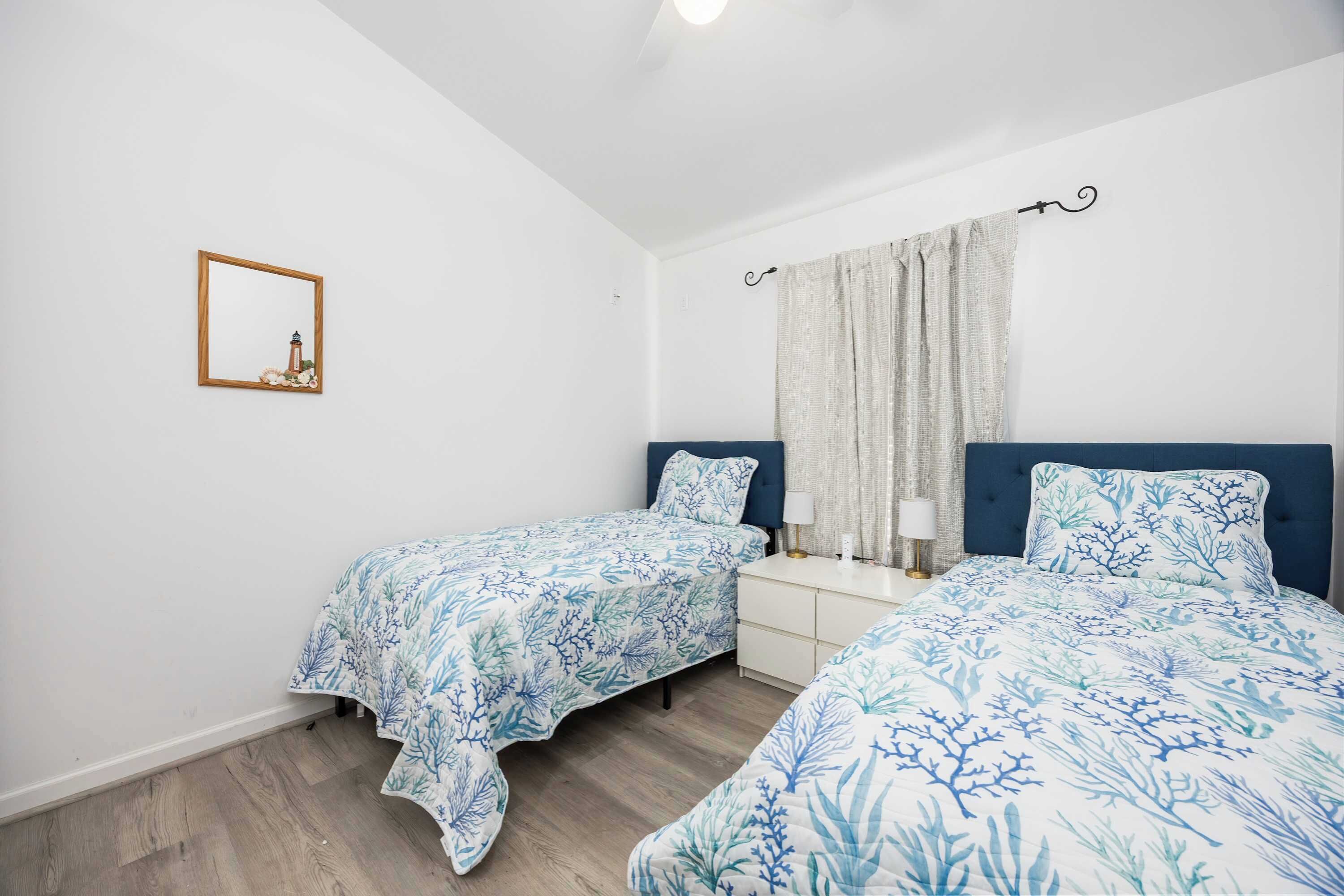 4 slaapkamers, een strijkplank/strijkijzer, wifi, beddengoed